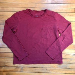 Everlane | Organic Cotton Box Cut Long Sleeve Tee | Size Small